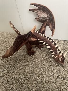 Wizarding World Of Harry Potter Hungarian Horntail Plush Dragon Universal Studio